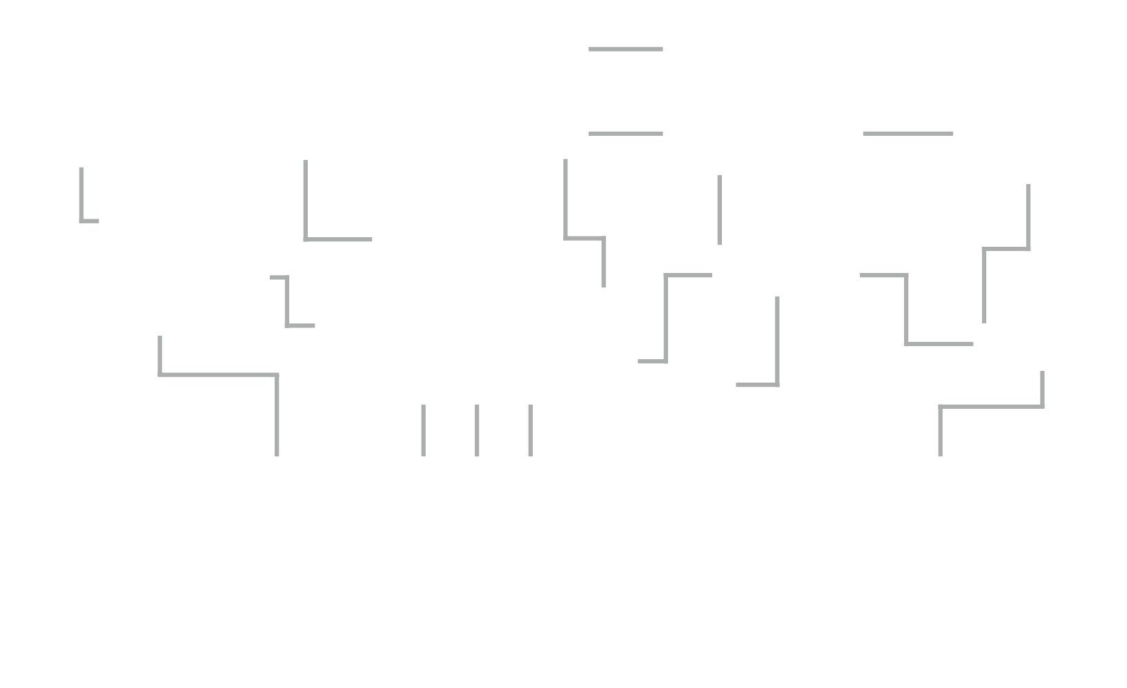 Verbindungslinien zwischen den einzelnen Bereichen der Digitalisierung im Handwerk