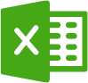Dokument mit Excel-Symbol, um grafisch den Bereich Was kann Excel zu symbolisieren