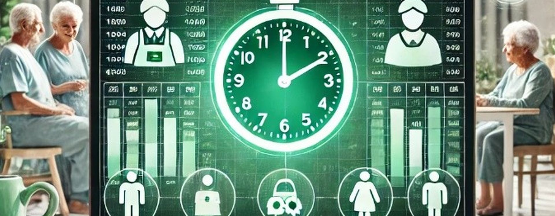 Zeiterfassung für Pflege WG